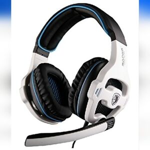 Sa-810 Wired Computer Gaming Headset with Microphone - NIB